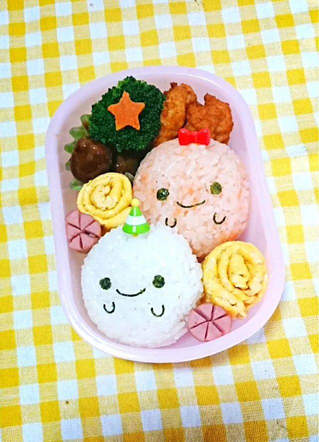 幼稚園のお弁当＊おばけくんとおばけちゃん #ハロウィン #お弁当|Sunny＊momさん