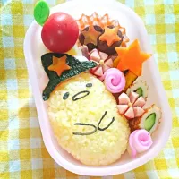 幼稚園のお弁当＊ハロウィンぐでたま #ハロウィン   #キャラ弁  #お弁当|Sunny＊momさん