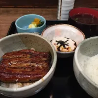 鰻丼ととろろ丼|岡靖さん