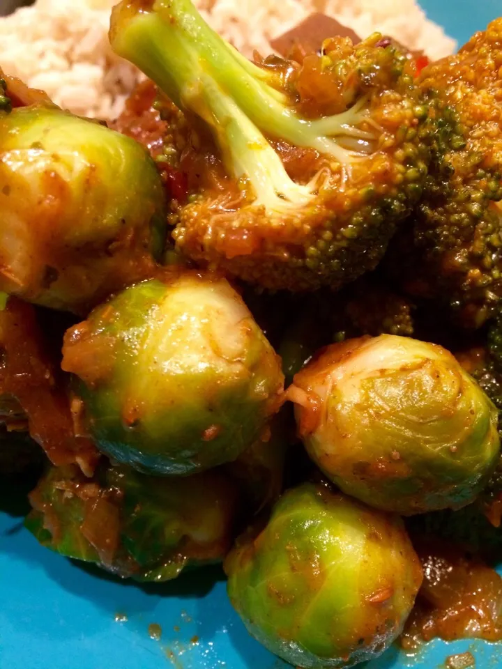 Sprout & broccoli curry|Nick Hiderさん