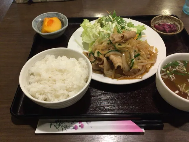 生姜焼き定食|おっちさん