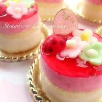 Strawberry Litchi mousse