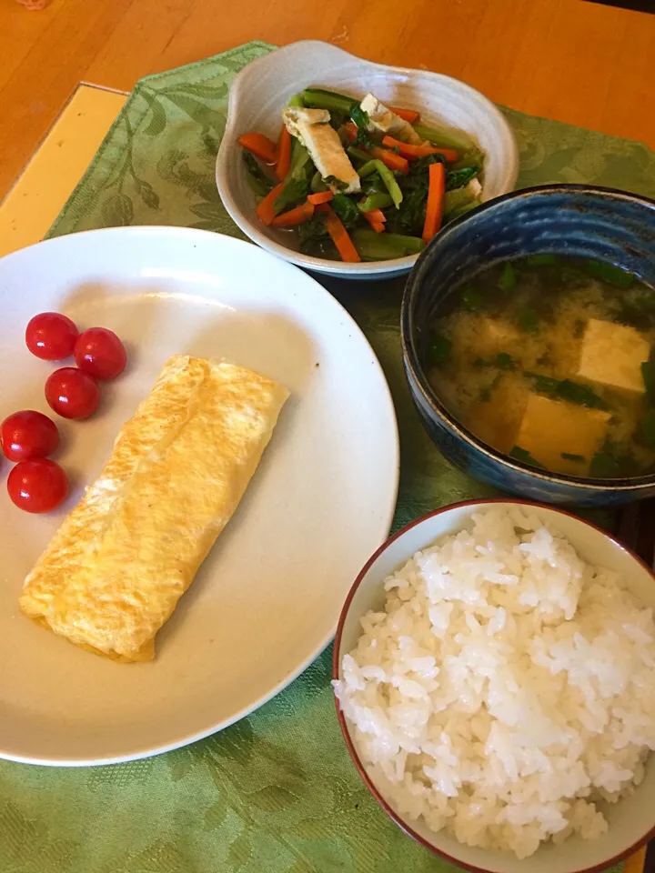 出し巻き昼ご飯|hiromangeさん