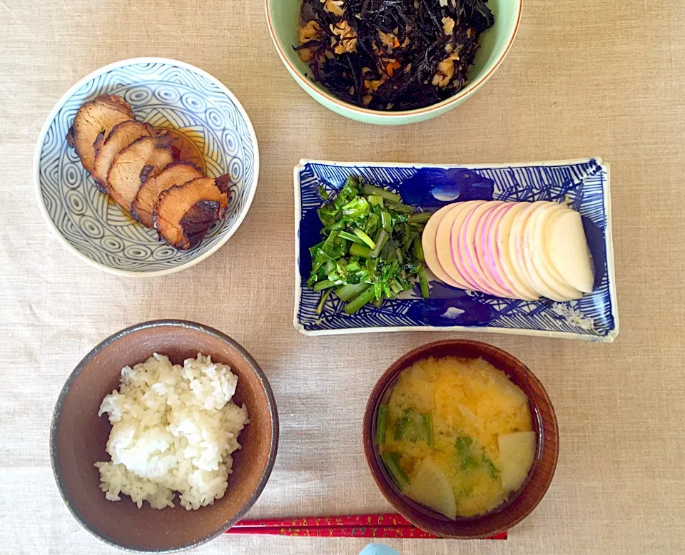 和食な昼ごはん〜〜。|atsukoさん