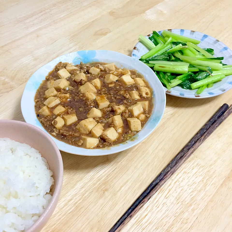 麻婆豆腐|びりびりさん