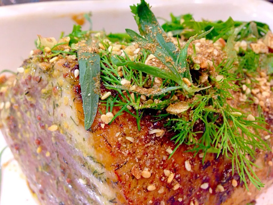 Tuna with fresh herbs and spices|Aliceさん