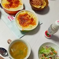 Snapdishの料理写真:かぼちゃのグラタン|tama***さん