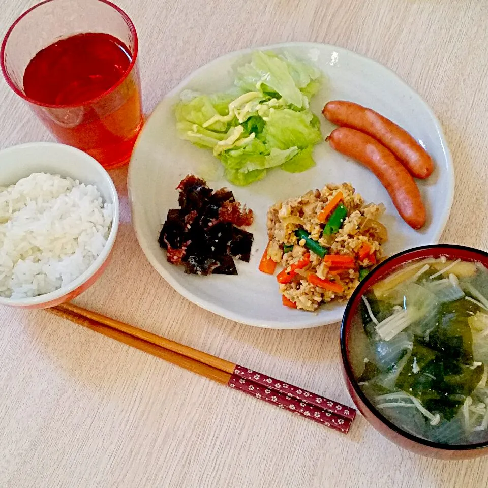 炒り豆腐の朝ご飯|Mami.Nさん