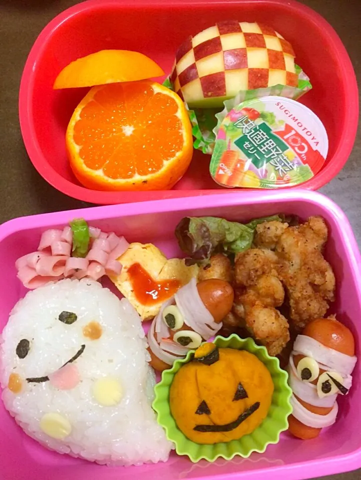 Snapdishの料理写真:ハロウィン弁当♡|みいこさん