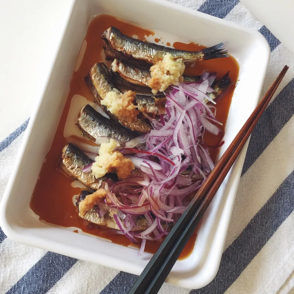 鰯の梅醤油漬け|麻紀子さん