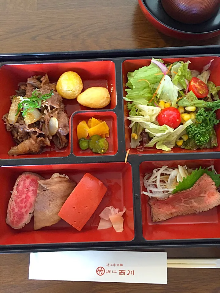 西川 近江牛づくし弁当|ゆきさん