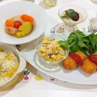 Snapdishの料理写真:かにくりーむころっけ♡|yukaさん