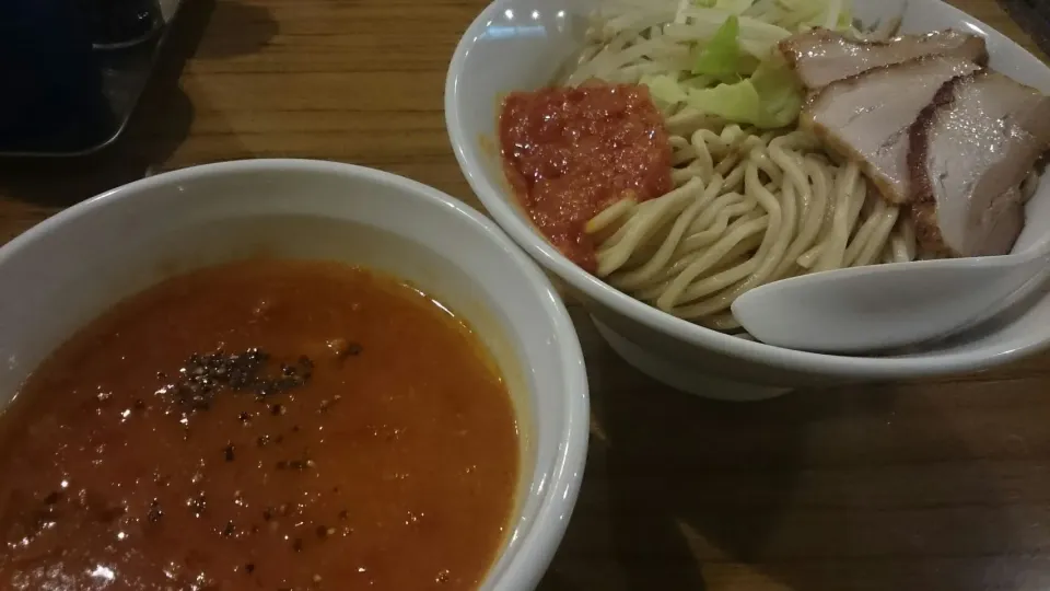 チャーシューとまと味噌つけ麺|サイファさん