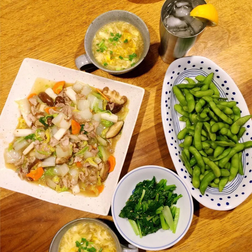 晩メシ〜〜🍴&🍺アテ〜♪|まんぞーさん