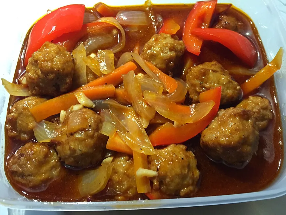 Sweet n sour beef balls|EriLorn foodtripさん