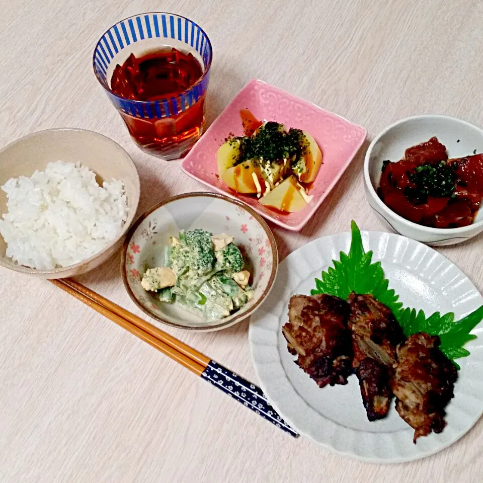 鰯のごぼうチーズ揚げの夜ご飯|Mami.Nさん