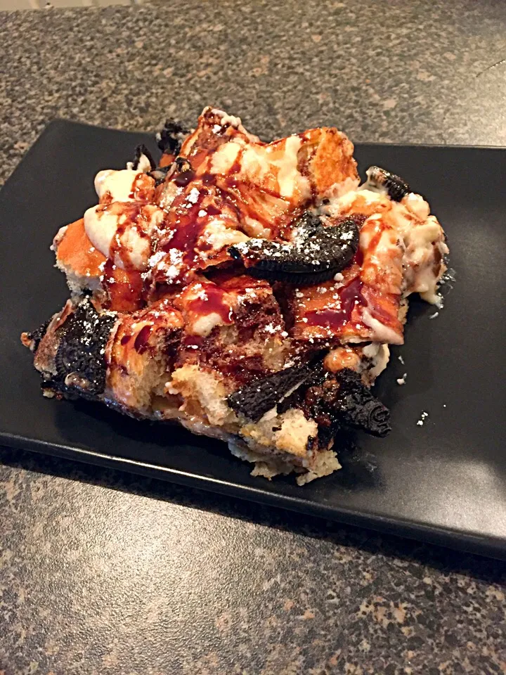 Cookies n cream French toast casserole|jamesさん