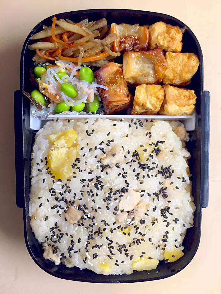 Snapdishの料理写真:お弁当／男子高校生|nayutaさん