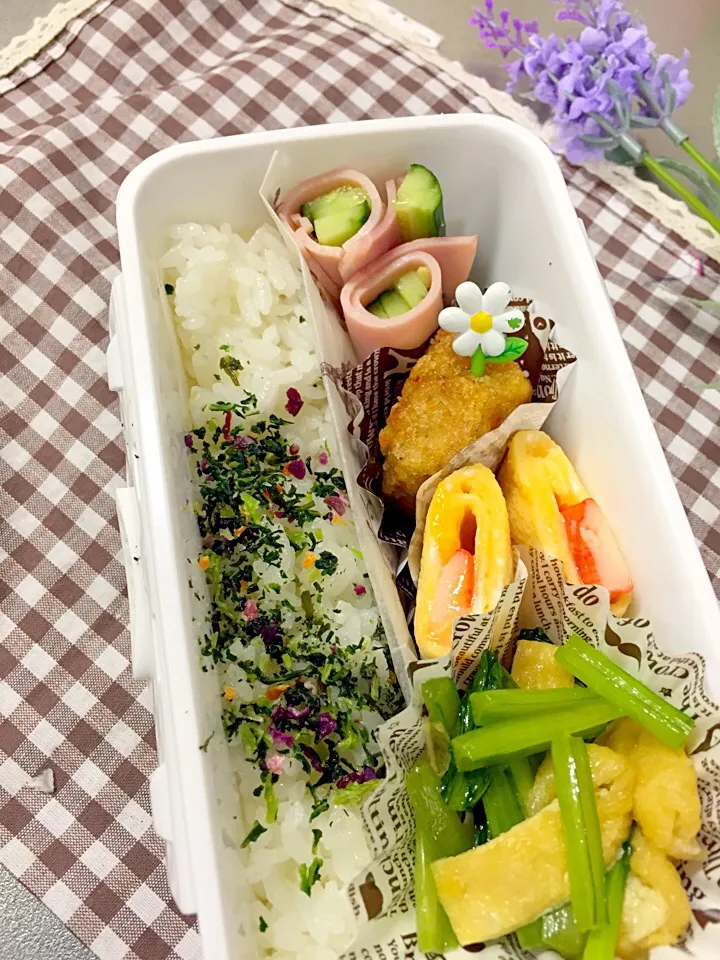 Snapdishの料理写真:本日のお弁当|くるみるくさん