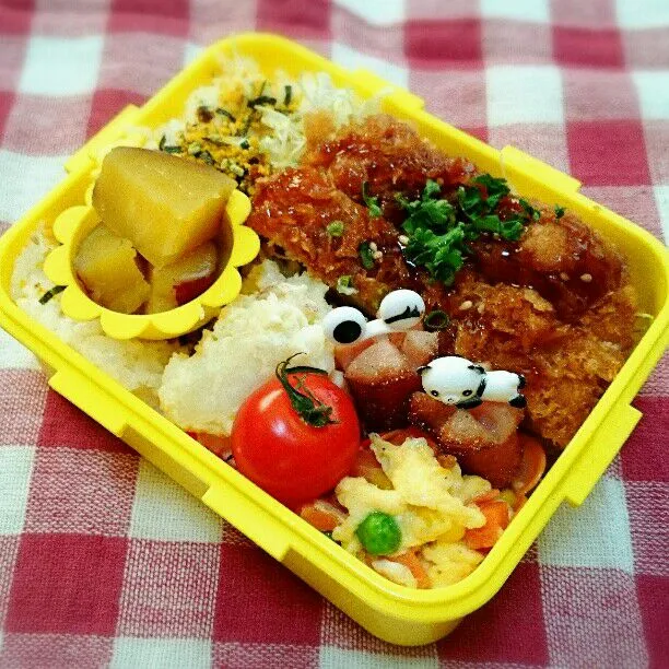 チキンカツ弁当♥|chacoさん