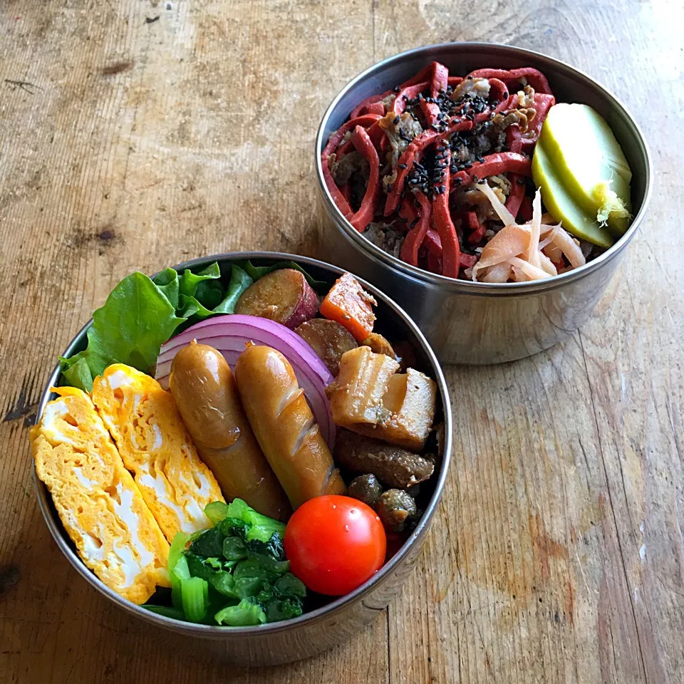 Snapdishの料理写真:今日のお弁当‼︎ 26 October|Yoshinobu Nakagawaさん