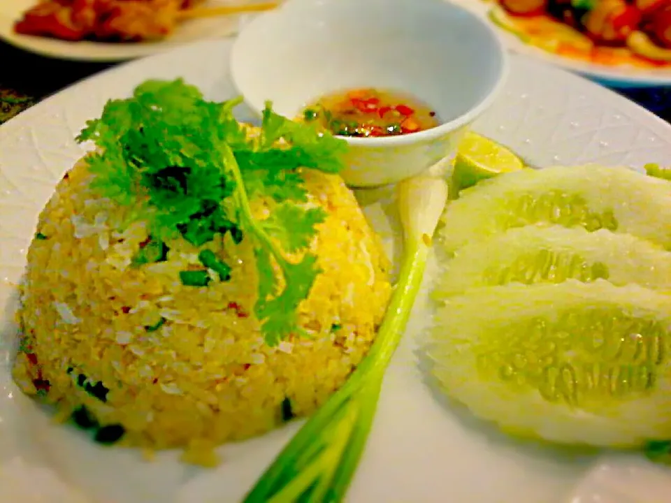 Snapdishの料理写真:カニチャーハン  Crab Flakes Fried Rice (King of Fried Rice) ✔|🌼 Pooja's Kitchenette 🌼さん