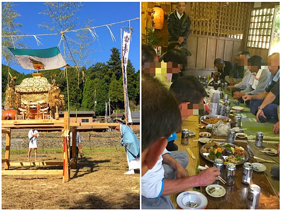 秋祭りの宴|ち〜おんさん