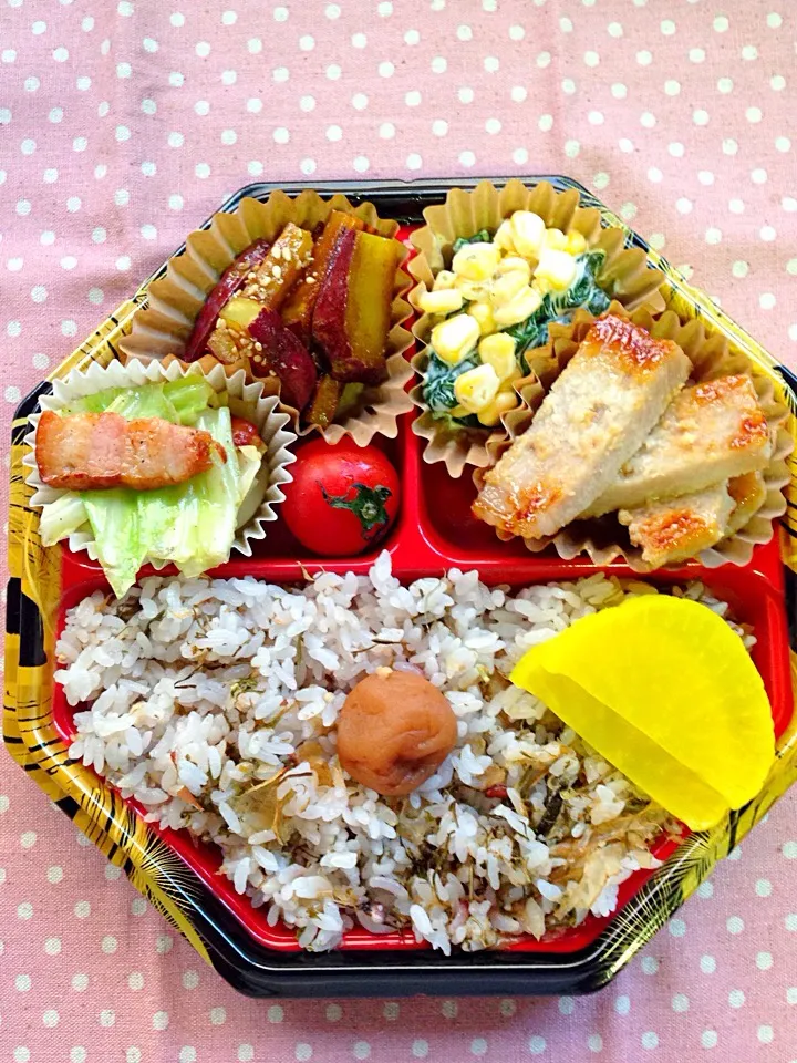 Snapdishの料理写真:本日の旦那さん弁当 10/26|R_ITOさん