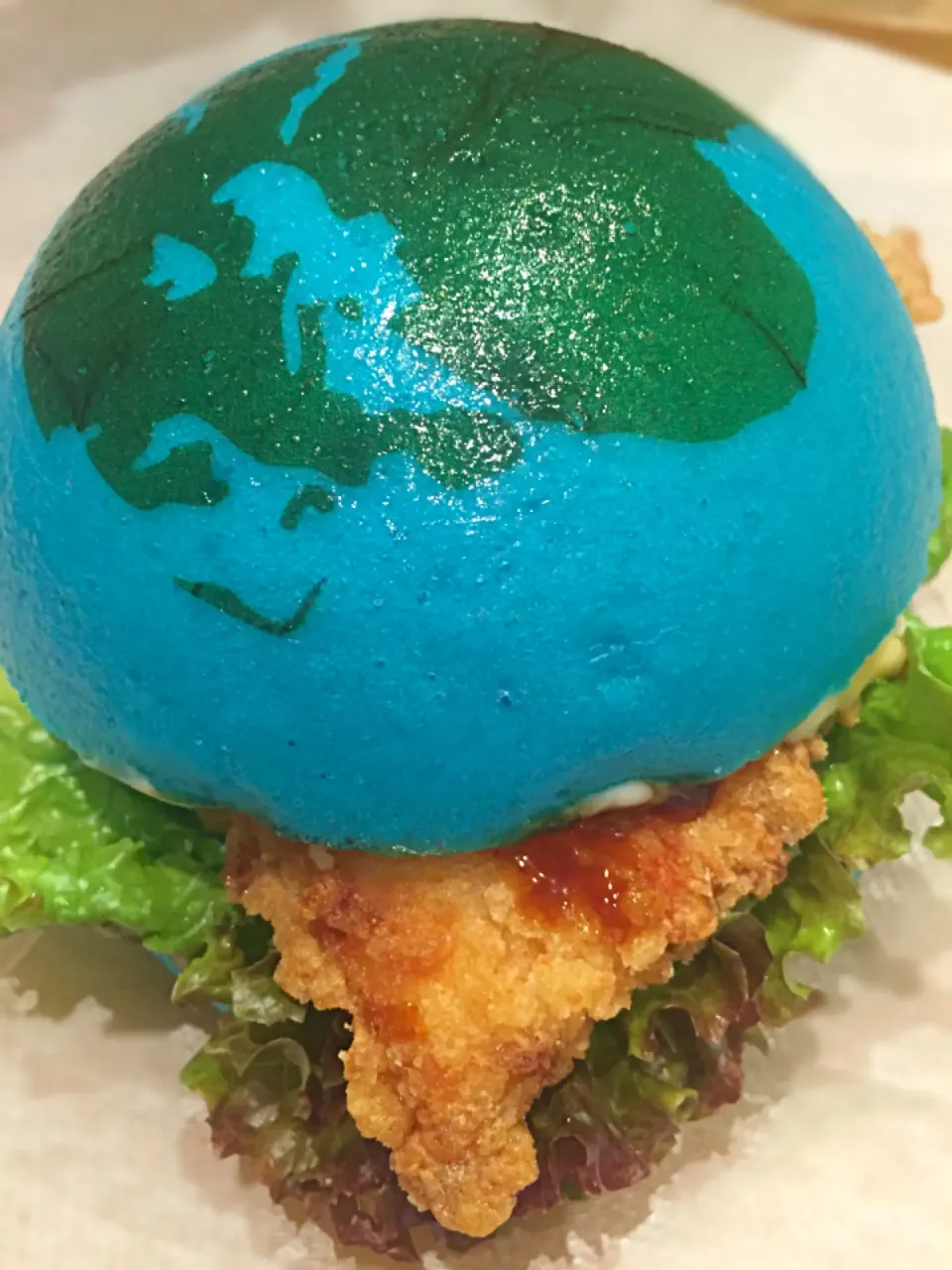 Snapdishの料理写真:地球を丸かじりせよ！🍔|yamaさん