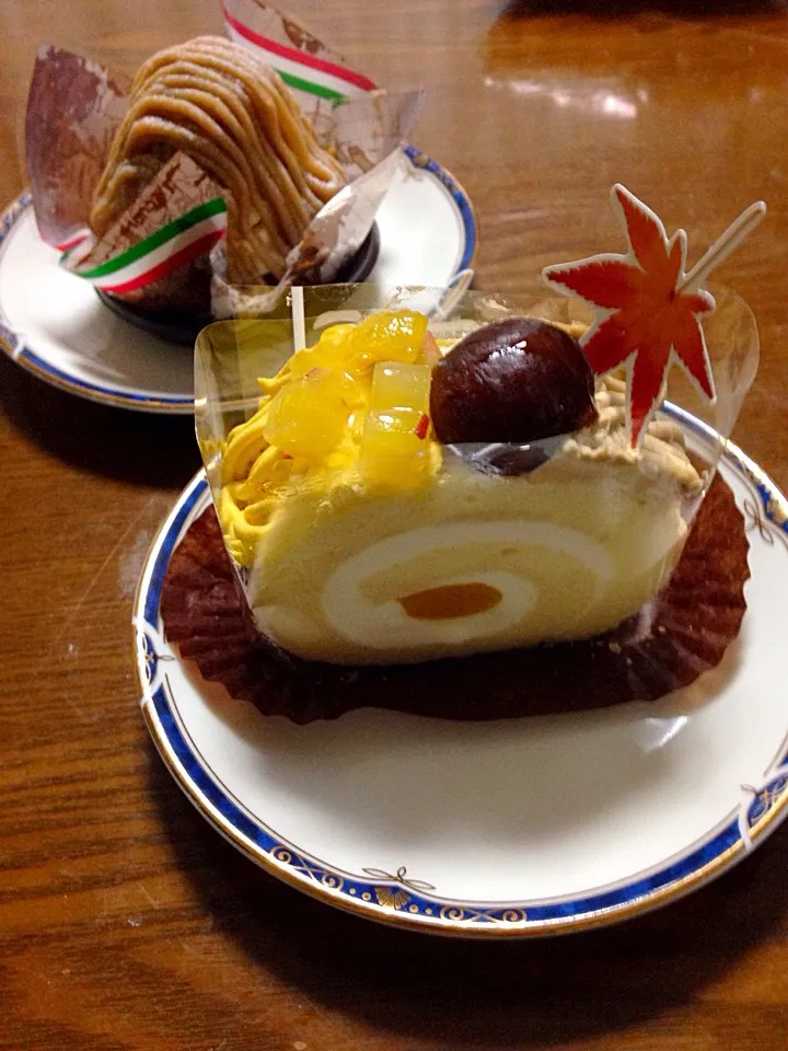 Snapdishの料理写真:秋のケーキ|うさママさん