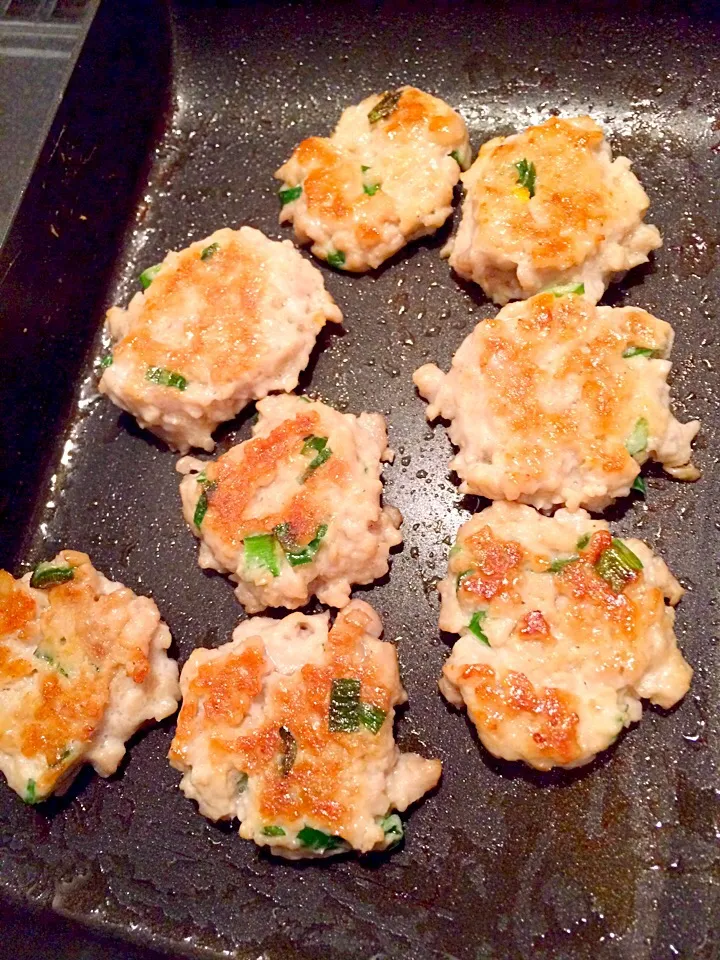 マグロのたたきのハンバーグ|yuri___kさん