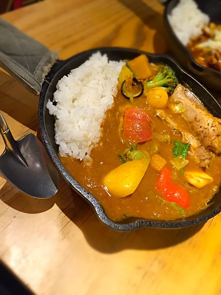 Snapdishの料理写真:1日分の野菜カレー|ゆずんさん