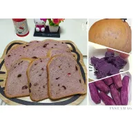 Homemade Purple Sweet Potato Bread|JoyceKittyさん