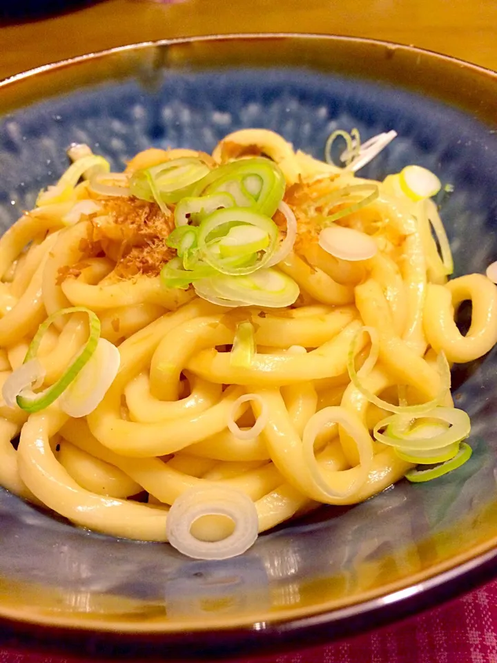 なんちゃって伊勢うどんで夕食🍜|かずみさん