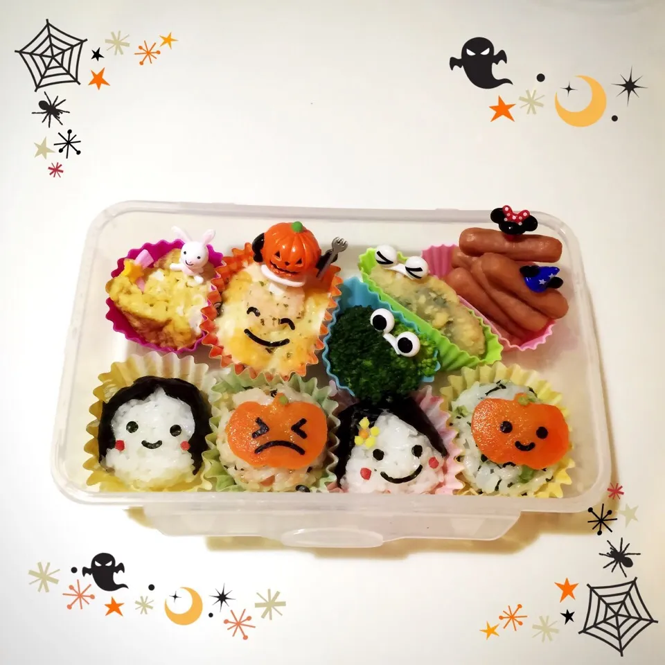 ハロウィン❤︎partyにぎり弁当|Makinsさん