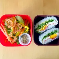 Snapdishの料理写真:おにぎらず弁当