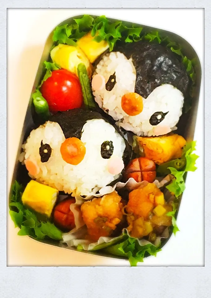 ペンギンのおにぎり弁当|kimikoさん