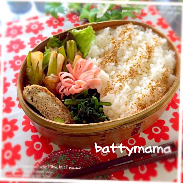 ネギの肉巻き弁当～♡battymamaの節約しても美味しいお弁当♡|ばってぃーまま＠♪さん