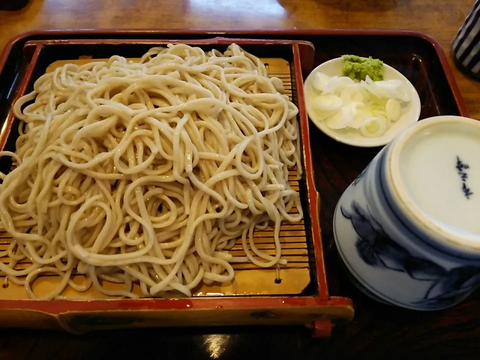 今日の昼飯はもりそば|kamekameさん