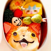 Snapdishの料理写真:幼稚園の娘ちゃん二人のお弁当