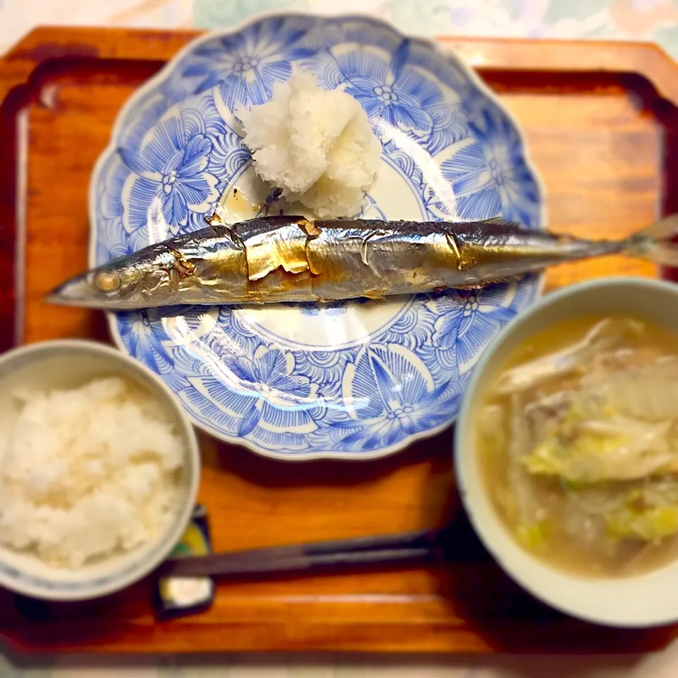 Snapdishの料理写真:さんま定食|Ray Mogiさん