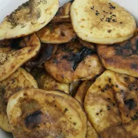 oven bread with sesame seeds and olive oil it's traditional dishes from East Coast united Arab Emirates|alnaqbeさん