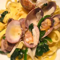 Snapdishの料理写真:Spaghetti alle vongole<3 ボンゴレ♡|Kobe mommy& co. （子）さん