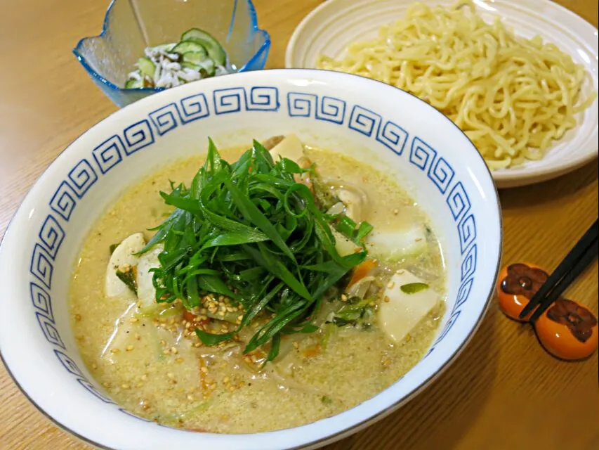 野菜1日分入ったちゃんぽんつけ麺|ゆきっぴさん