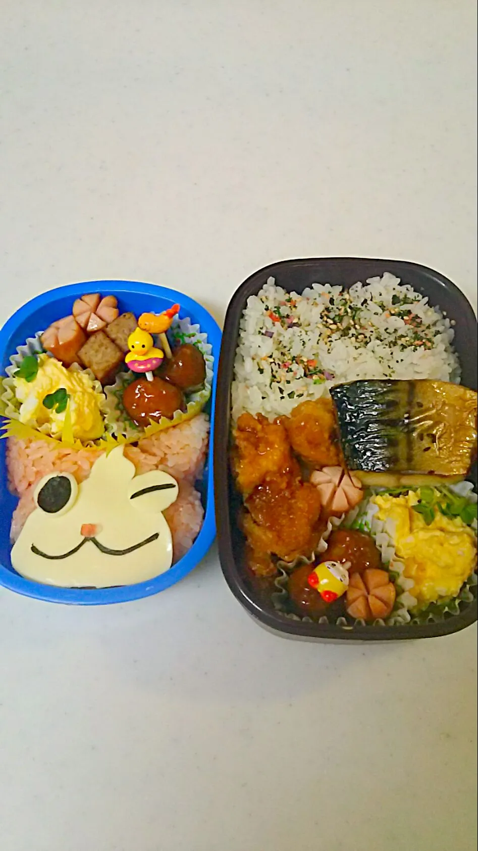 今日の長男弁当🍱と三男君弁当🍱🎵|Sayakaさん