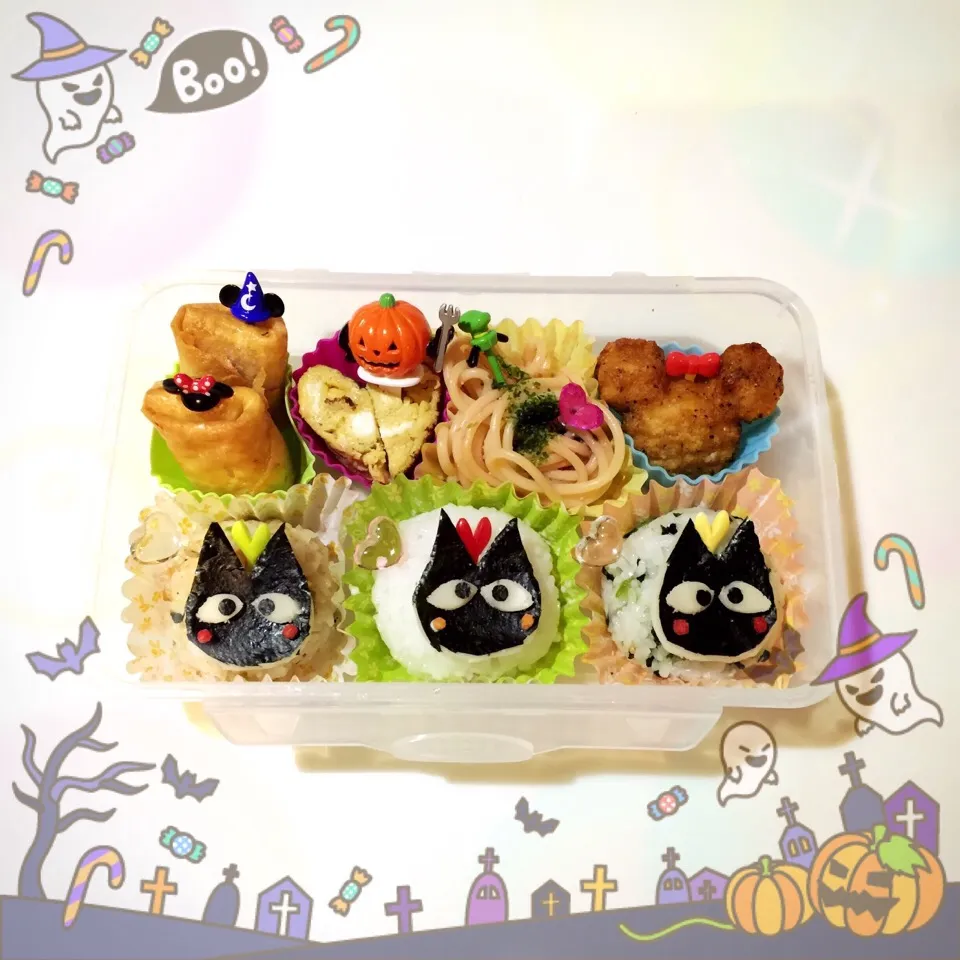 ハロウィン❤︎黒猫ちゃん弁当|Makinsさん