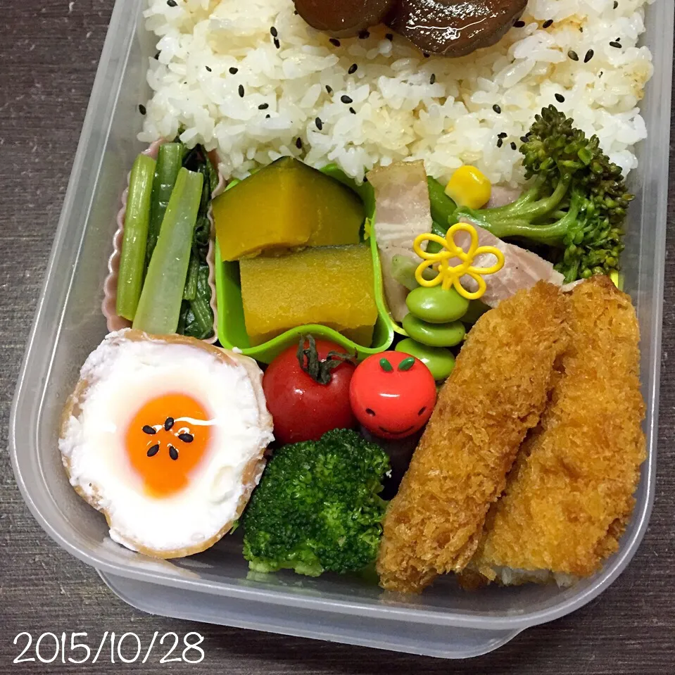 10/28お弁当⚘ᗾᐝ|ふくろう女子さん