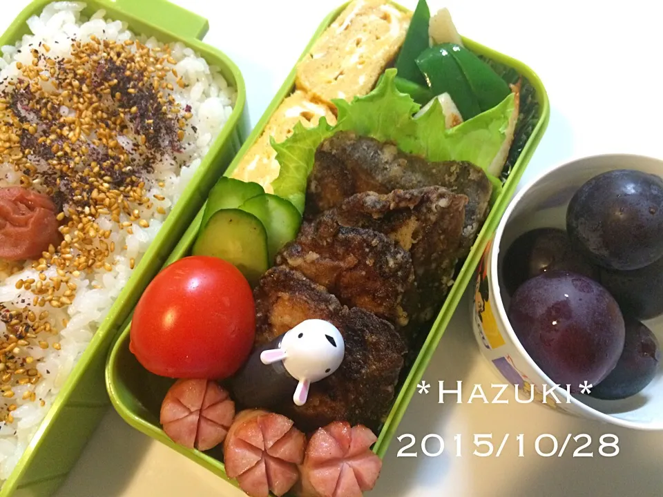 高校生息子弁当🍱🍱|Hazukiさん