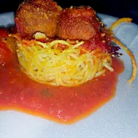 spaghetti and meatball muffins|Sharonna R Cathcartさん