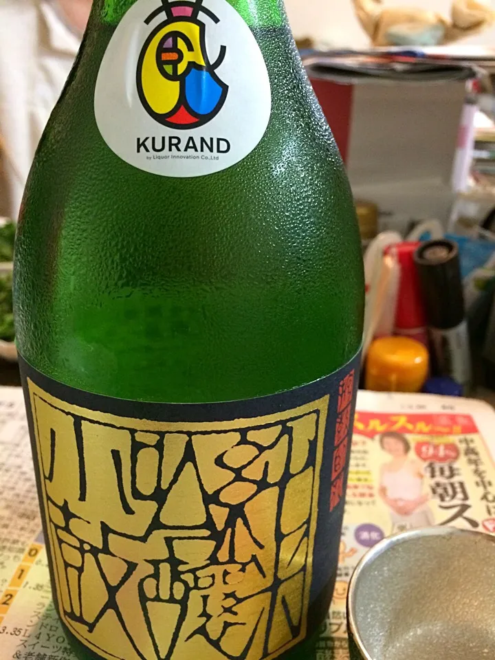 KURAND10月号。
丹波の小鼓 純米吟醸 無濾過生原酒|けんじさん